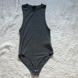 Dark grey body suit Size Medium
